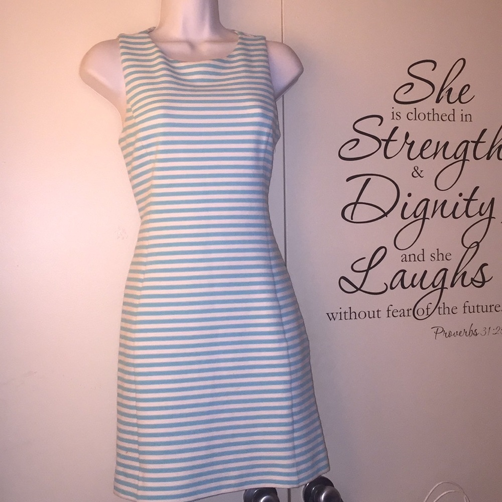 Lily Pulitzer teal/white dress FINAL PRICE DROP